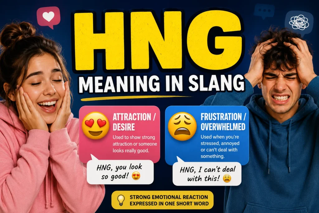 What Does “HNG” Mean in Slang? (Real Examples + How to Use It Naturally)