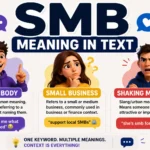 What Does SMB Mean in Text? Real Slang Meaning