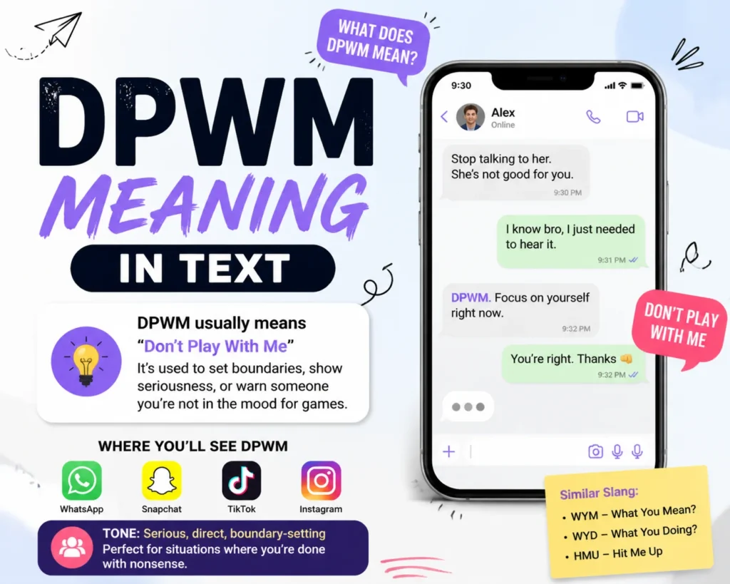What Does DPWM Mean in Text? (How to Use It + Examples)