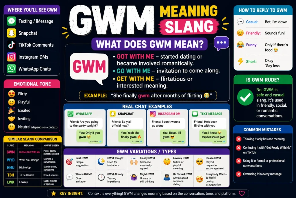 What Does GWM Mean in Slang? Real Meaning Explained