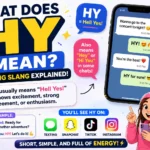 What Does HY Mean? Texting Slang Explained