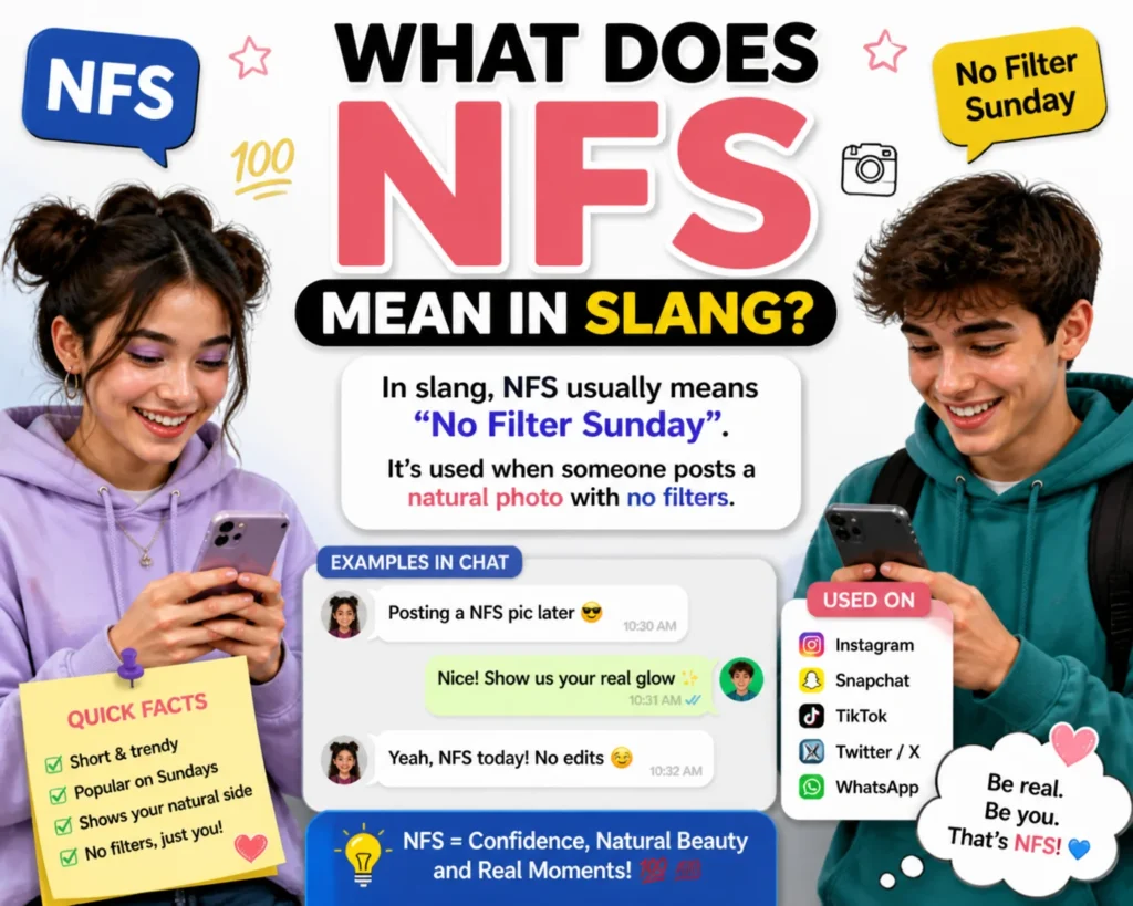 What Does NFS Mean in Slang? Full Explanation & Usage