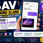 SAV Meaning Slang: What Does SAV Mean in Text?