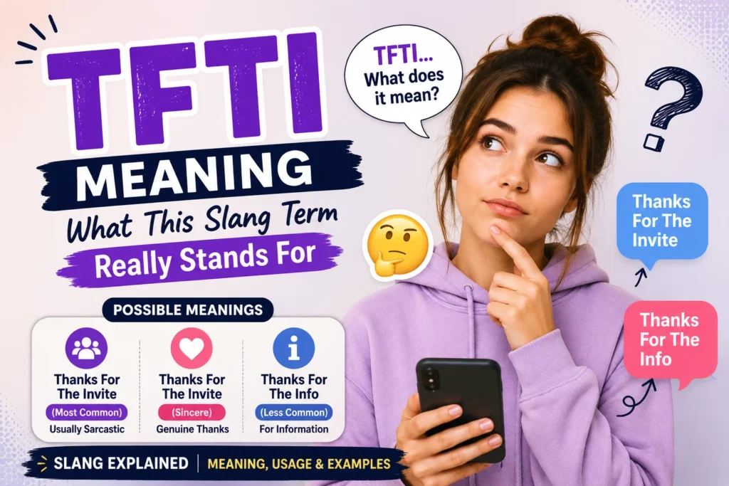 TFTI Meaning: What It Really Stands For (2026 Guide)